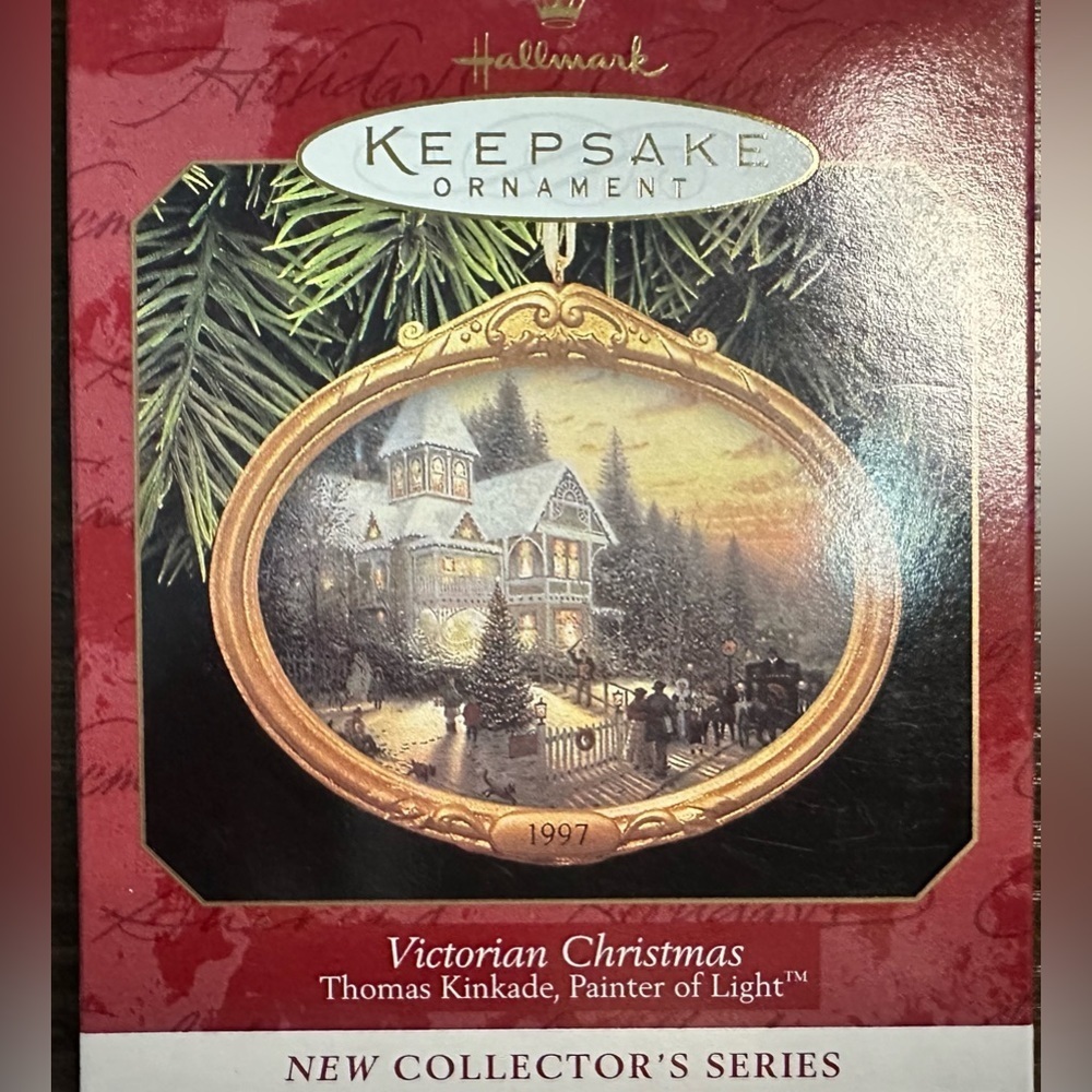 Hallmark Keepsake Ornament “Victorian Christmas”Thomas Kinkade Painter of Light‍ - Picture 2 of 7